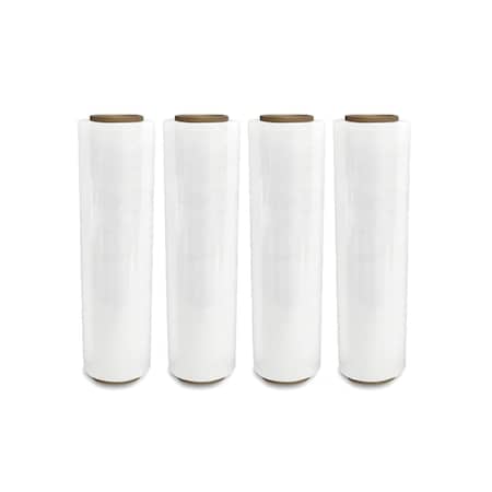 4Dock Stretch Wrap, 18 in W x 1,500 ft L, 60, Clear, Packing, Moving SW002