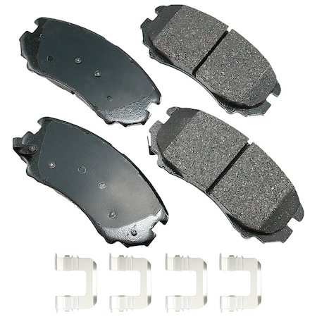 Akebono Proact Disk Pad, Act924C ACT924C