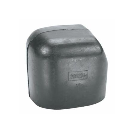 Msa Safety Respirator Cover, Used with W65 Self-Rescuer Respirator, Rubber, Black 454-449428