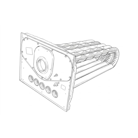 Lennox 108K BTUH AL 5tube Heat Exchan 99W42
