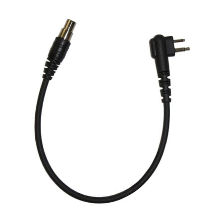 Klein Electronics Short High Noise Headset Cable with Motorola M1 Connector KCORD-M1-SHORT