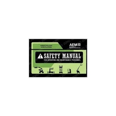 Jlg REPLACEMENT MANUAL, PLATFORM EMI 3124011
