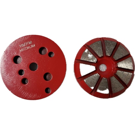 Vantage Product Metal Bond, Diamond Tooling MD-TQC10SEG-1620M-Bevel