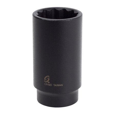 Sunex 1/2 in Drive 1-3/8 in 12 Point Deep Impact Socket 244ZD