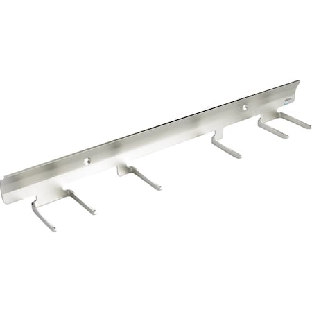 Vikan Stainless Steel Wall Bracket, 6 Hooks 618