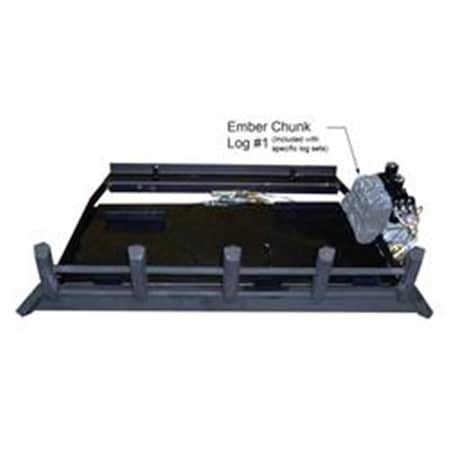 Monessen Hearth 24 in. IntelliFire Plus Natural Blaze Burner Propane Gas 36000 BTU with Remote Control NB24PIF