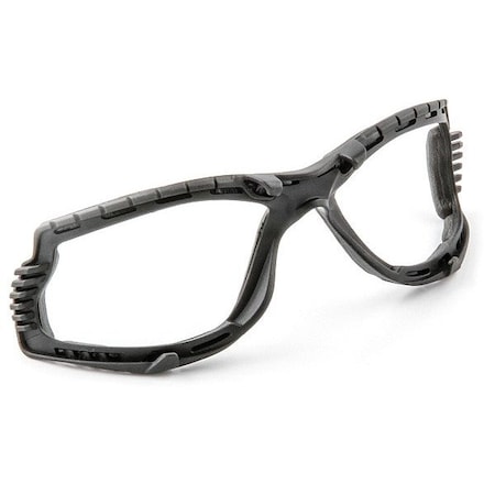 3M Virtua CCS Safety Glasses, Anti-Fog, Anti-Scratch, Foam Gasket, Wraparound, Frameless, Clear Lens 11872
