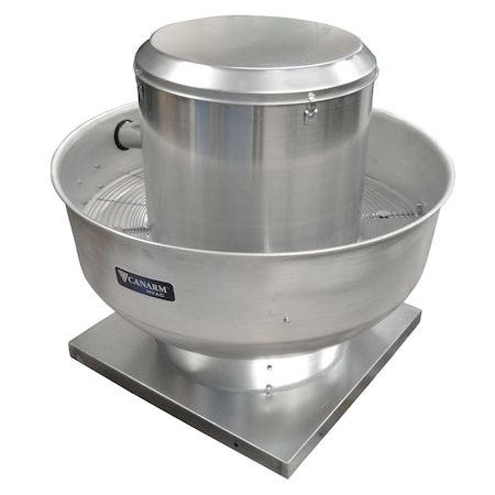 Canarm Upblast Exhaust Fan, 230/460V AC ALX180UB30200M