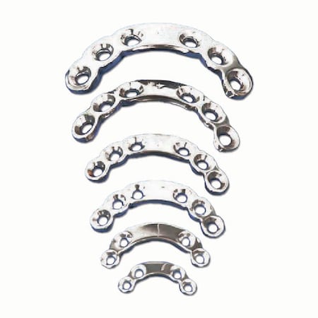 Jorgensen Laboratories Acetabular Bone Plate, Very Small, 2.0mm J0373A