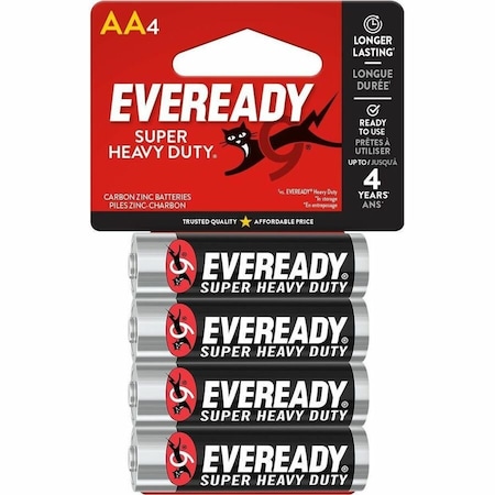 Eveready Energizer 1215sw4 Aa 4-pk Heavy Duty Battery 1215SW-4