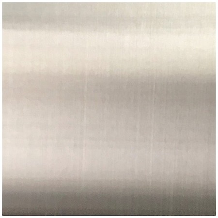 Zoro Select Silver SS Sheet, 48 in Overall W Satin FPR 304#4-14Gx48x120