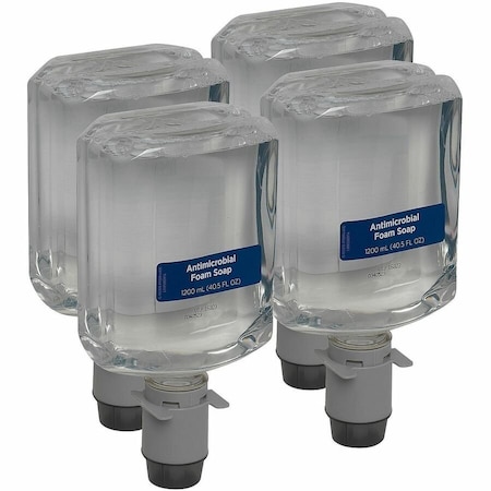 Georgia-Pacific Hand Soap, Pacific Blue Ultra Series, 1,200 mL, Foam, Fragrance Free, Clear, 4 PK 43818