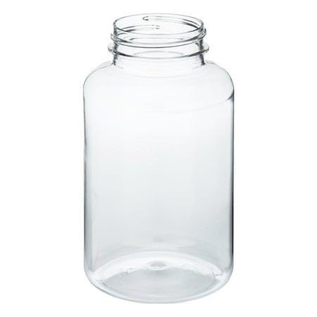 Qorpak Wide Mouth Bottle, PET, 118.95 mm H, PK240 257536Z