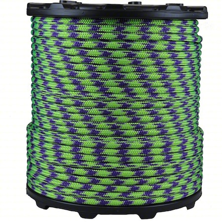 All Gear Rigging and Climbing Rope, 150 ft L AG24SP716150PPG