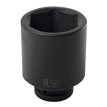 Sunex 1 in Drive 2-11/16 in Deep Impact Socket 586D