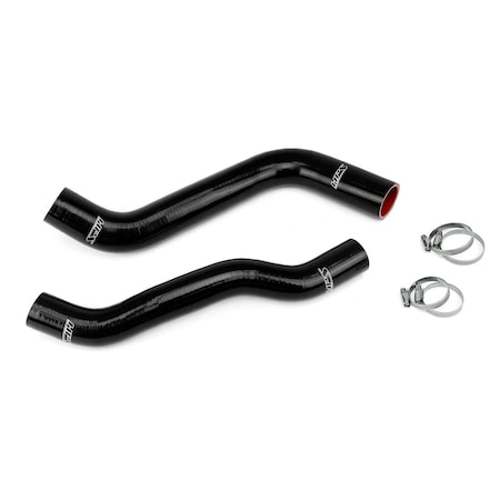 Hps Performance High Temp Reinforced Silicone Radiator Coolant Hose Kit, Black,  57-1835-BLK
