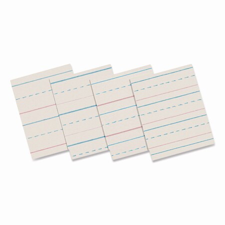 Pacon Multi-Program Handwriting Paper, 30 lb, 1/2" Long Rule, Two-Sided, 8 x 10.5,500PK ZP2612