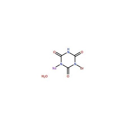 Ak Scientific Bromoisocyanuric acid monosodium salt hydrate (25g), CAS 164918-61-0 7289AL-25g