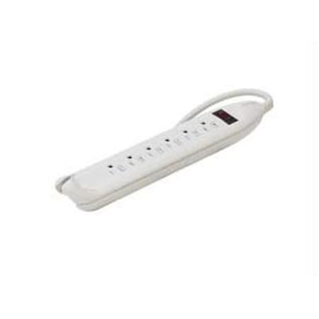Fasttrack Power Strip, 6 Outlet(s) 4 ft. FA3202646