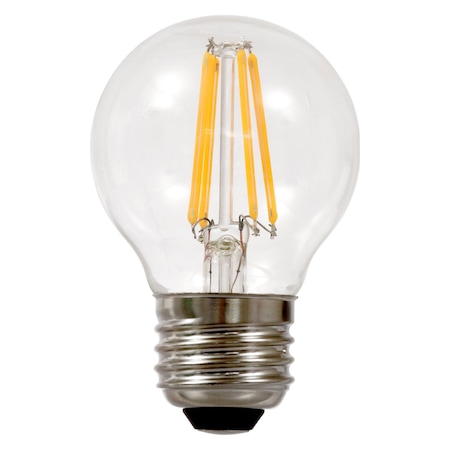 Ledvance/ Sylvania LED Natural TruWave G16.5, 5.5W, Dimmable, 90CRI, 500 Lumen, 2700K, 15000 Life, E26, Clear LED5.5G16.5DIM927CL13YTL