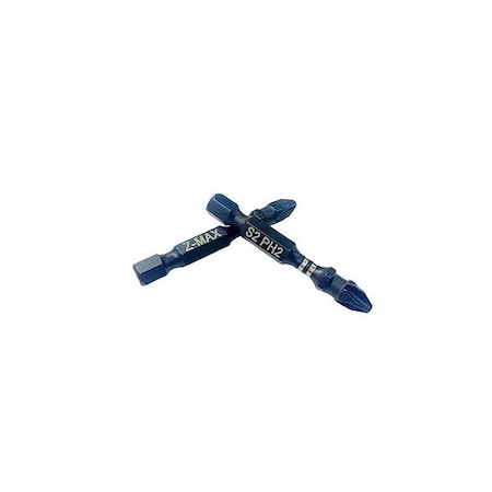 Zephyr Driver Bit, Carbon Steel, 2 in L E1102ZMAX