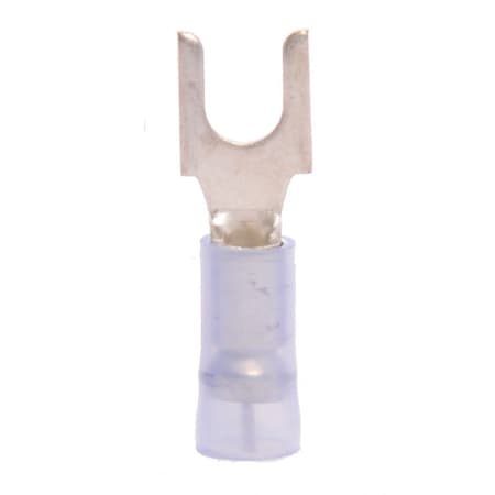 Hillsdale Terminal Fork Terminal, #8 Stud Size, 14 AWG, 600 V, Nylon Insulated, 500 PK 30152