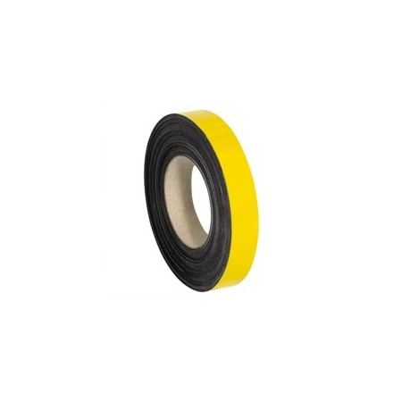Bubblefast 1'' x 100' - Yellow Warehouse Labels - Magnetic Rolls BFLH139