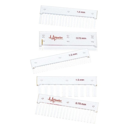 Hoefer Standard and Preparative Comb, Plastic SE211A-18-1.0