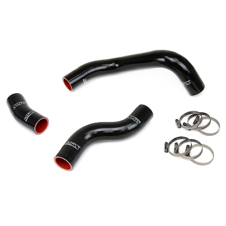 Hps Performance High Temp Reinforced Silicone Radiator Coolant Hose Kit, Black,  57-1226-BLK
