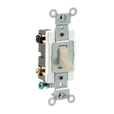 Leviton Toggle 4-Way, 15 Amp CS415-2I