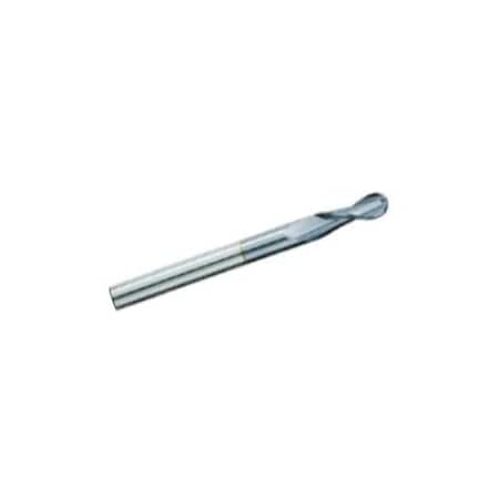 Garr Tool End Mill, Ball Nose Center Cutting Extra Length, Series: CT810, 9/16 in Cutter Dia 43294