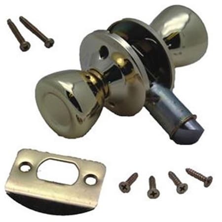 Ap Products Passage Door Knob - Polished Brass 1212.1204