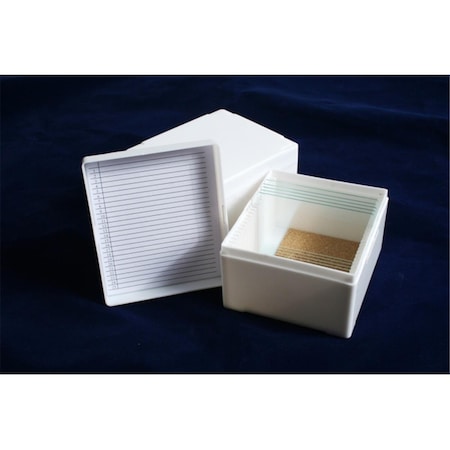 Endless Games 25pcs Slide Storage Box for 2x3 in. Slides, White EN980898
