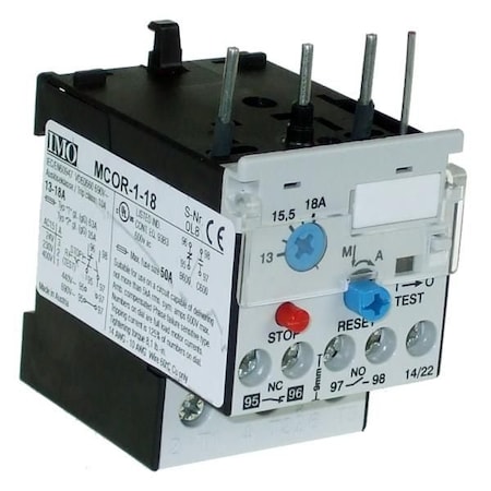 Imo Automation Thermal Overload Relay 0.4-0.6A MCOR-1-0.6