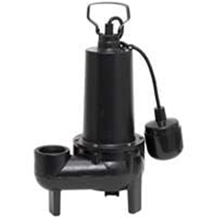Superior Pump Cast Iron Sewage Pump 4741625