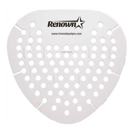 Renown Deodorant Urinal Screen 100% Vinyl Molds To Any Urina, 12PK DS-P-012I072M-79-AAN74-00