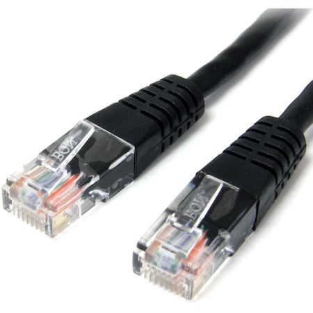 Startech.Com 6 ft Black Molded Cat5e UTP Patch Cable M45PATCH6BK