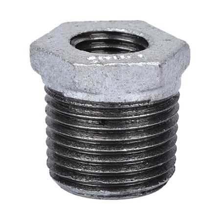 Worldwide Sourcing Bushing Galv Hex 1/2X1/4 35-1/2X1/4G