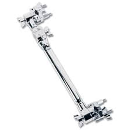 Drum Works Furniture Drum Workshop  Double Angle Adjustable V To V Telescoping Clamp, Chrome DWSMMG2234
