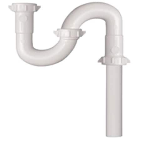 Protectionpro PP20943 PVC Slip Joint S-Trap, 1.25 In. PR426444