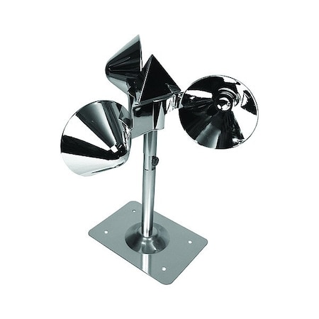 Bird-X Bird Deterrent, 10" H, Silver Housing BD