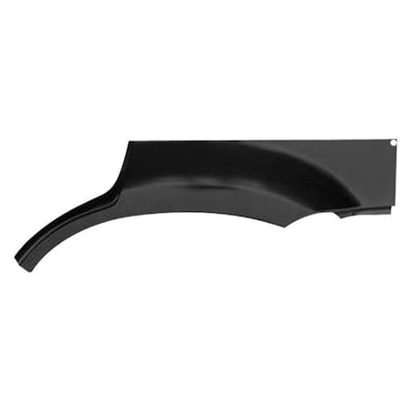Geared2Golf Left Hand Body Side Panel Above Rear Wheel without Molding Holes 2001-2007 Ford Escape, Black GE2474715