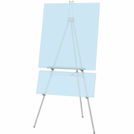 Quartet Portable Telescoping Easel, Heavy-Duty, Silver 55EX