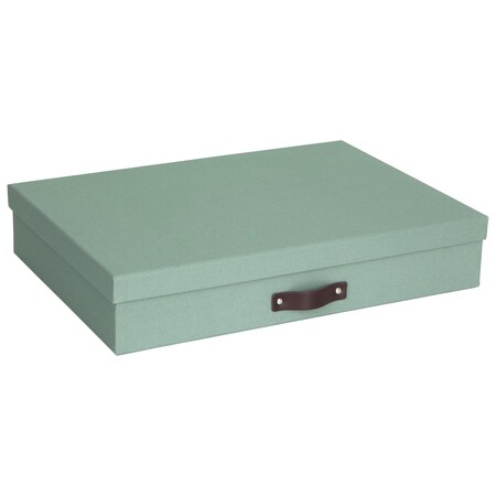 Bigso Sverker Legal/Art Storage Label w/Lid, 3.3x17.1x12.2 in, Soft Teal, 5PK 9341C1649L01