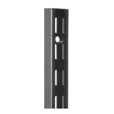Kv Shelf Standard Double Slot 63" Black 82BP BLK 63