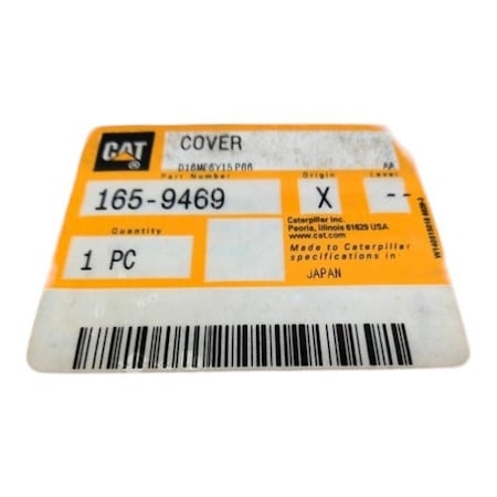 Caterpillar COVER, CATERPILLAR OEM 1659469 1659469
