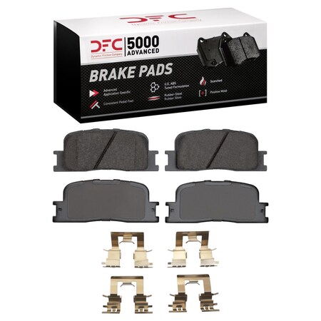 Dfc 5000 Advanced Disc Brake Pad Set,  1551-0885-02