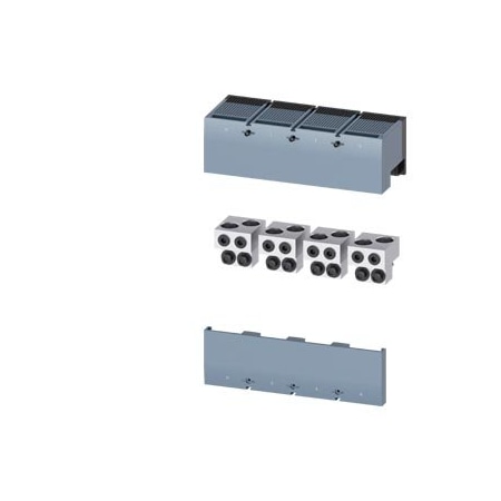 Siemens circular conduc. terminal TA4.1 2 x 400 kcmil750 kcmil for 2 cables 4 3VA9674-0JJ24