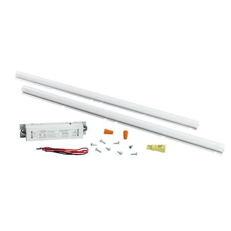 Keystone Linear LED Retrofit Kit, 5000K, 120-277V Input, 0-10V Dimming, Power Selectable between 18W, 24W, an KT-RKIT31PS-2AG22-850-VDIM