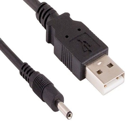 Sanoxy 3ft USB 2.0 A Male to DC 3.5 mm / 1.35 mm Power Cable SNX-CBL-LDR-U2116-1103